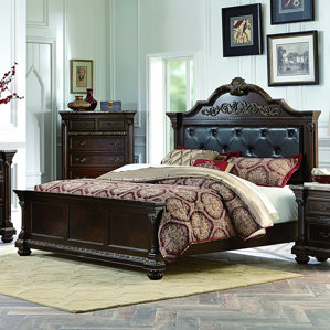 Clearwell Upholstered Panel Bed by Astoria Grand