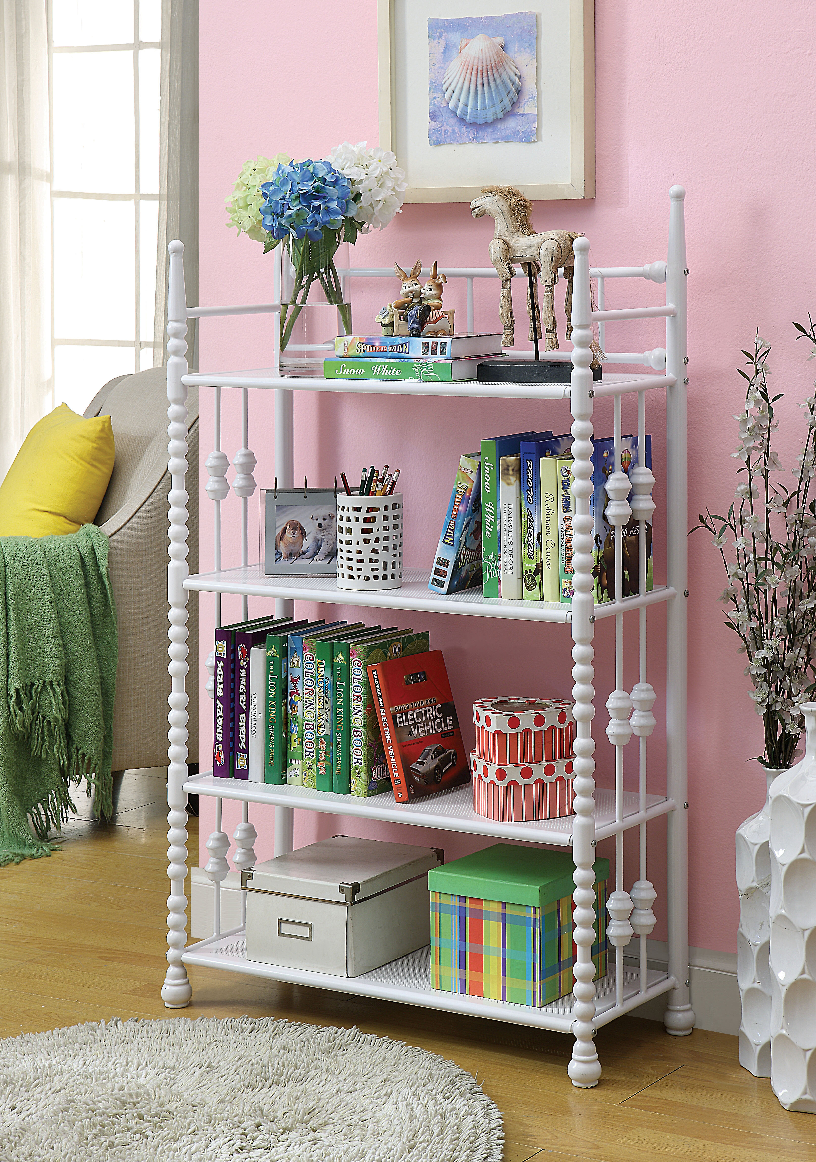 Viv Rae Weston Etagere Bookcase Wayfair