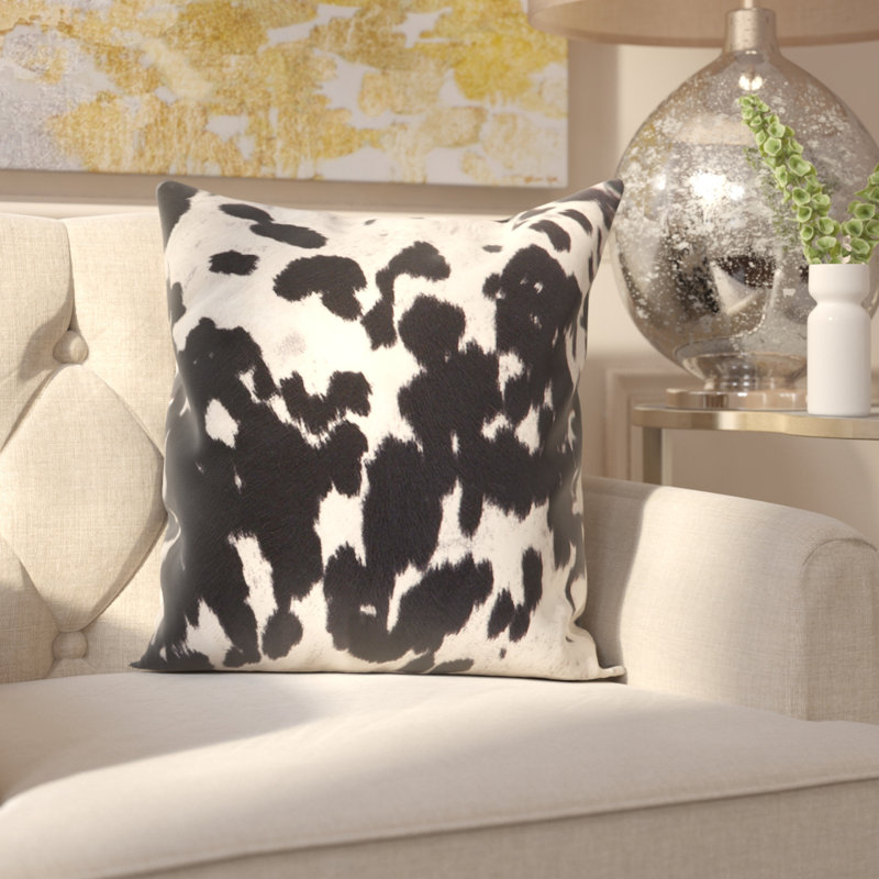 cow pattern pillow