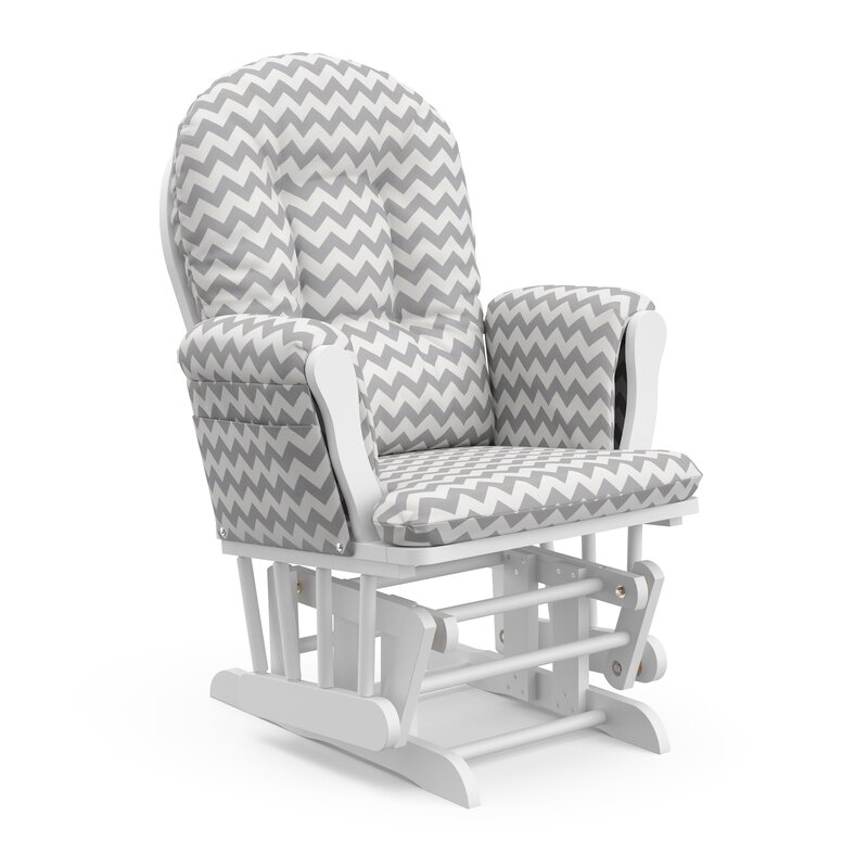 chevron glider chair