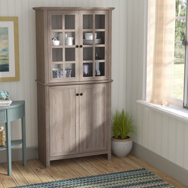 Weathered Gray China Cabinet Wayfair