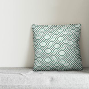 Blue Lattice Pillow Wayfair Quickview