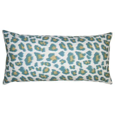 Riviera Cheetah Throw Pillow Square Feathers Size: 20