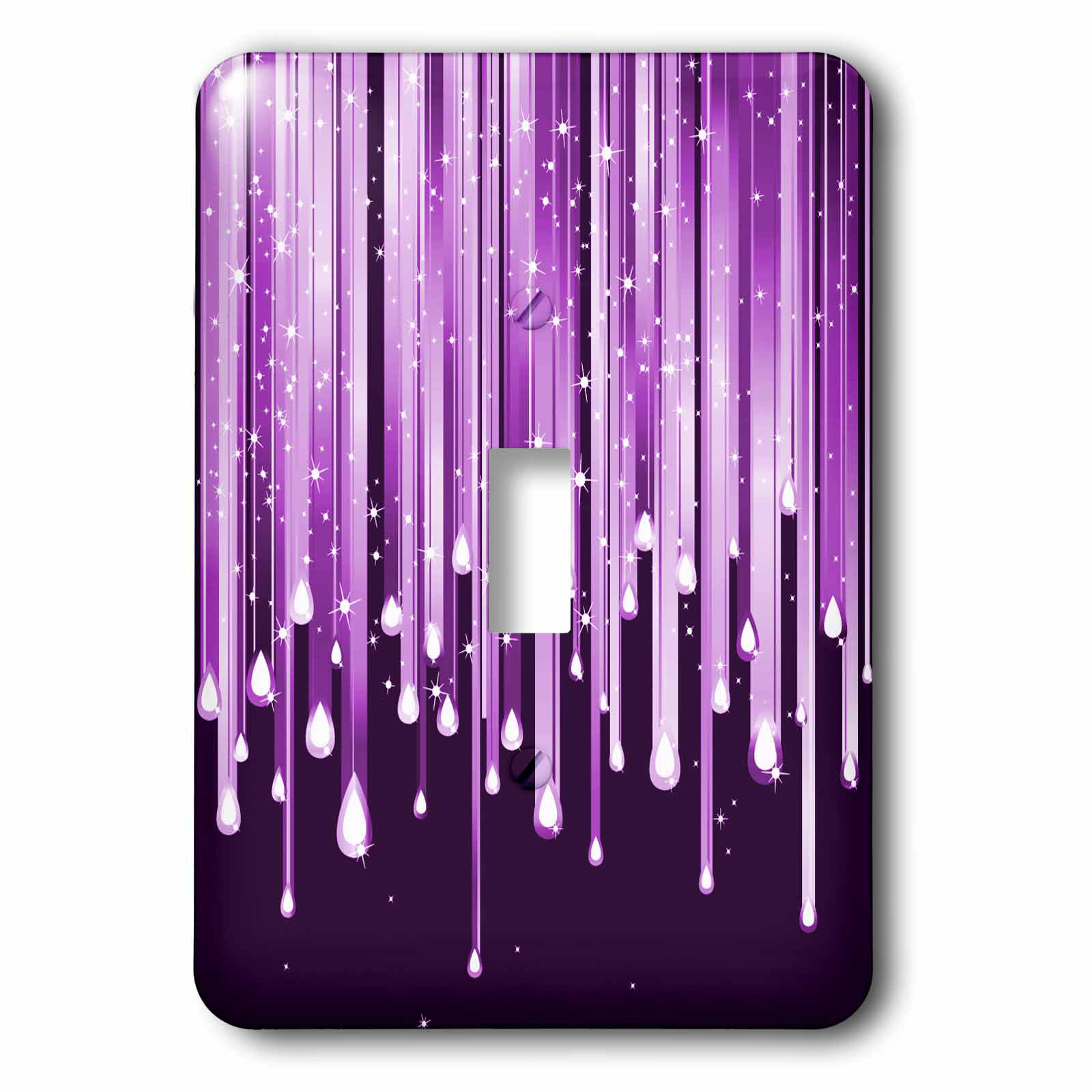 3drose Sparkling Dripping 1 Gang Toggle Light Switch Wall Plate Wayfair