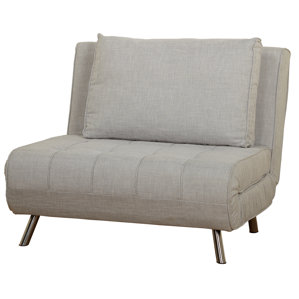 Brayden Studio BRAY2433 Light Gray Futon Chair