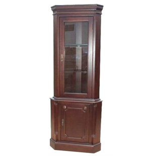 Go to store & view more images Corner China Cabinet by D-Art Collection