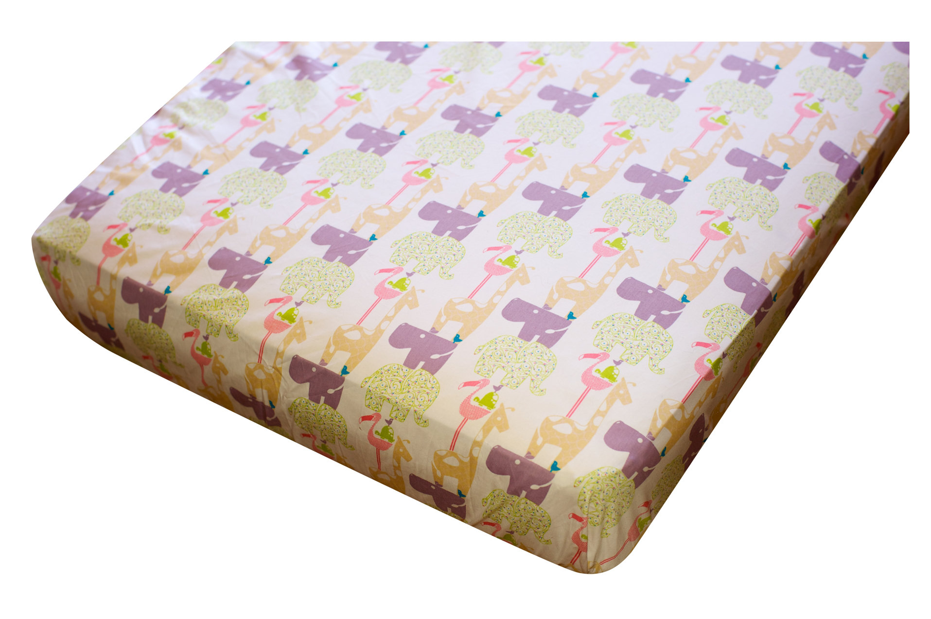 flat crib sheet