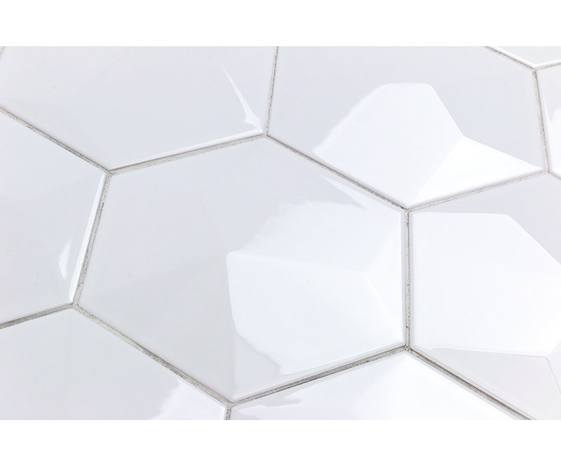 Ivy Hill Tile Bethlehem Hexagon 6 X 7 Ceramic Field Tile