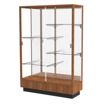 Acrylic Ladder Display Case Transparent Multi-use Dustproof Box 7.7"x3.7"x3.3" 
