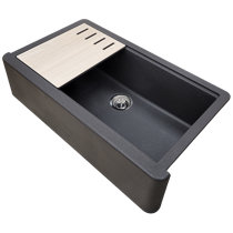Wayfair | Black Farmhouse/Apron Kitchen Sinks
