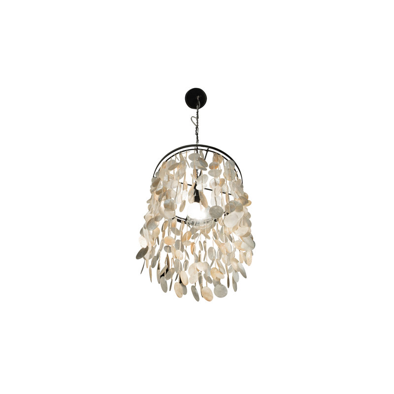 Bay Isle Home Omar 1 Light Unique Statement Geometric Pendant