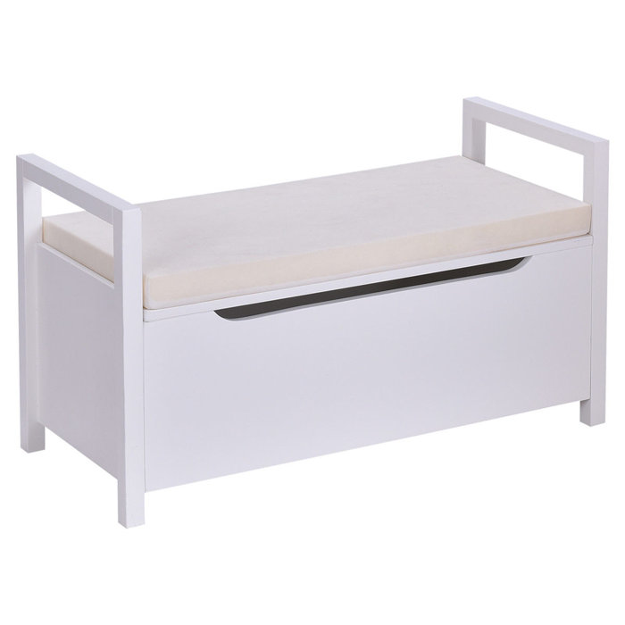 Winston Porter Berea Upholstered Storage Bench Reviews Wayfair