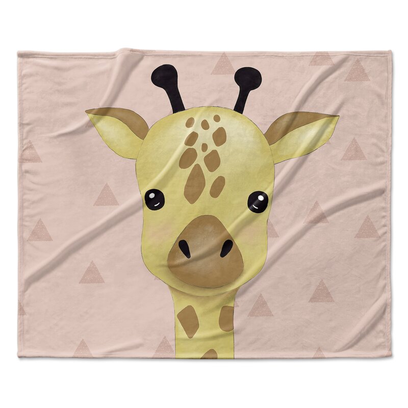 giraffe baby blanket