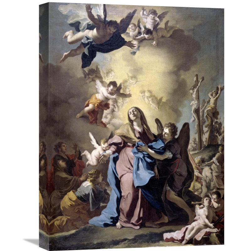 Global Gallery The Virgin Swooning On Calvary By Domenico