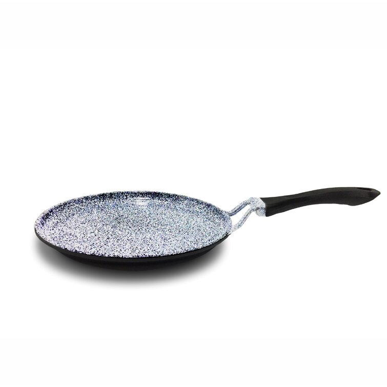 Pancake Pan 27cm PFOA PTFE free Crepe Pan Non stick Granite Marble Induction 