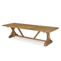 rockefeller solid wood dining table