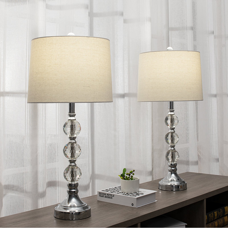 chrome table lights