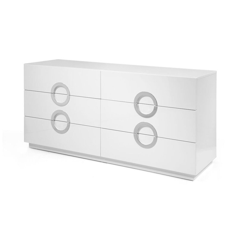 Wade Logan Austin 6 Drawer Double Dresser Reviews Wayfair