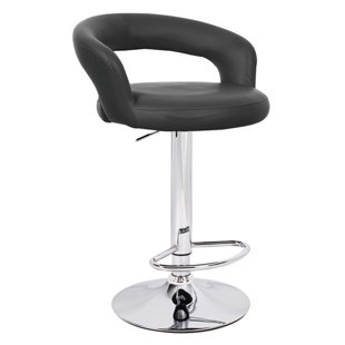 Go to store & view more images Vandue Corporation Halo Adjustable Height Swivel Bar Stool