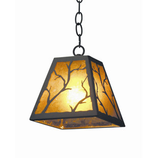 Go to store & view more images Branch 1-Light Square/Rectangle Pendant by 2nd Ave Design