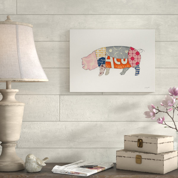 Gracie Oaks From The Butcher Ii Acrylic Painting Print On Wrapped Canvas Wayfair