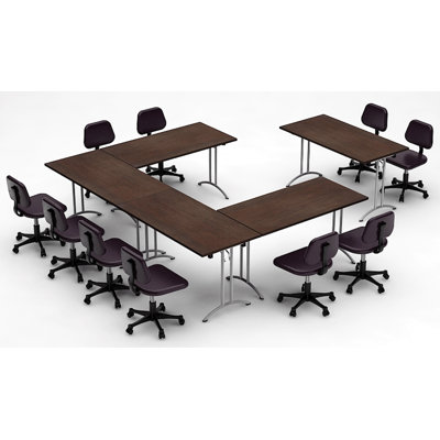 Rectangular Conference Table Team Tables Top Finish: Java
