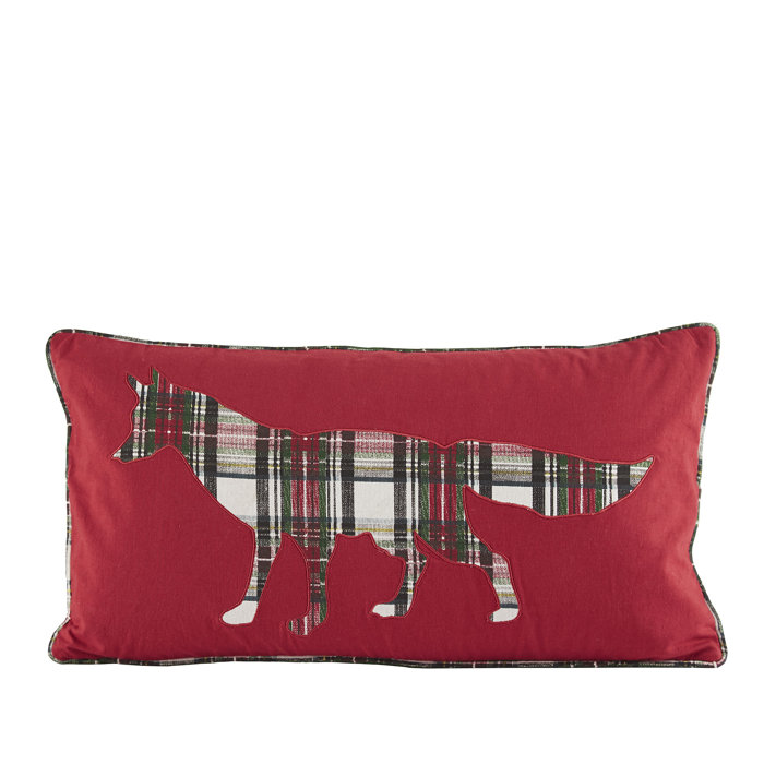 Birch Lane Heritage Fox Plaid Lumbar Pillow Cover Wayfair