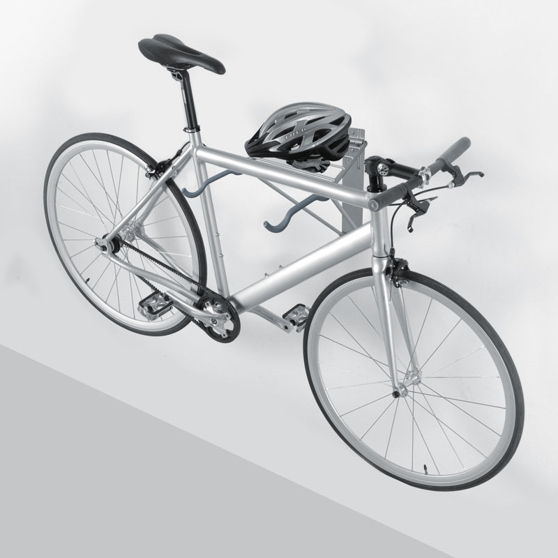 bike on wall rack