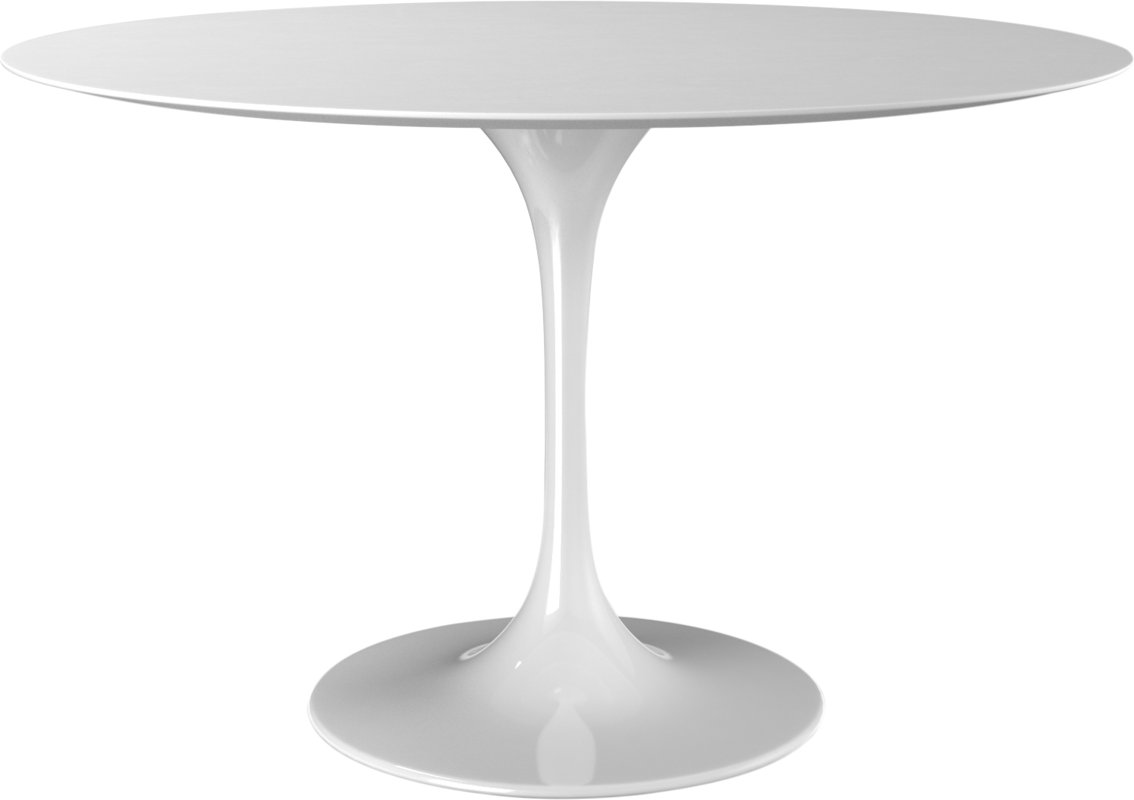 Round Saarinen style Dining Table