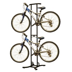 2 Bike Stand Freestanding Bike Rack