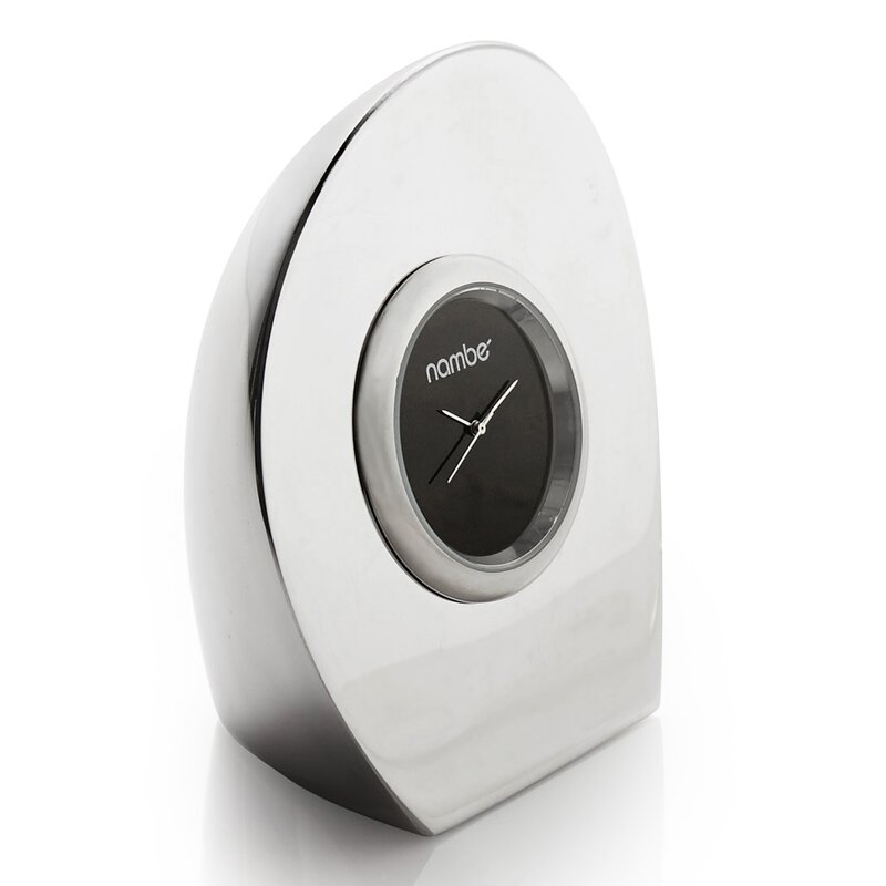 Nambe Rim Desk Clock Wayfair