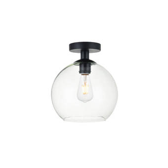 Gamero 2 Light Shaded Drum Flush Mount Reviews Allmodern