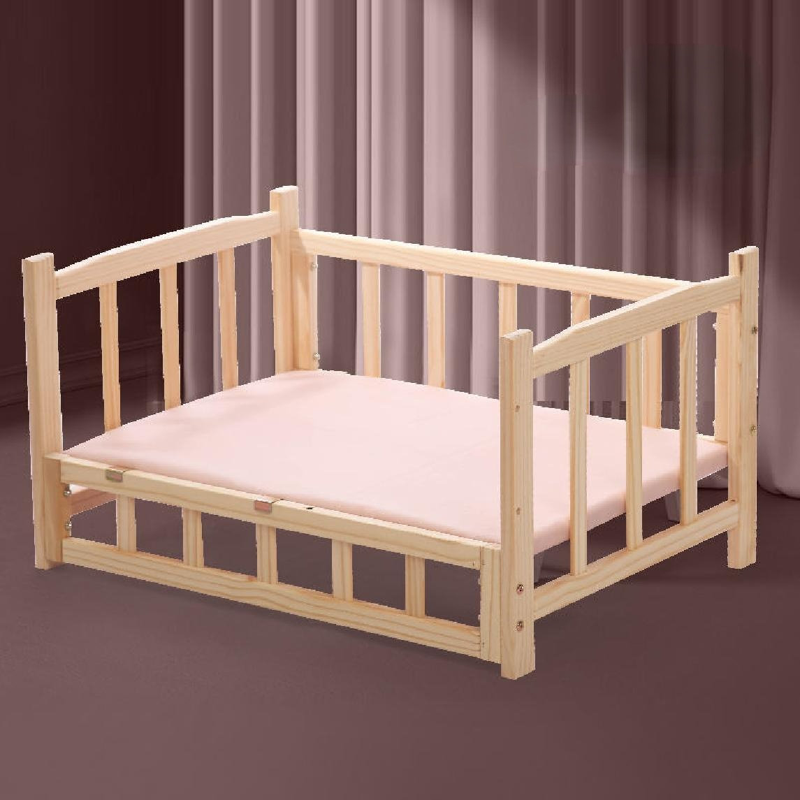 Tucker Murphy Pet™ Dog Bed Dog Kennel Dog Bed Pet Bed Solid Wood Small