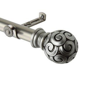 Maryetta Single Curtain Rod