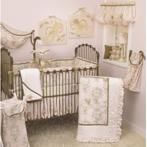 Lollipops & Roses 8 Piece Crib Bedding Set