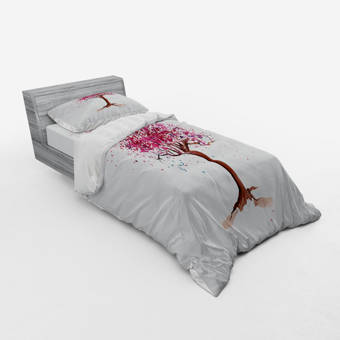 August Grove Lithonia Ruffle Lace Cotton Quilt Set Wayfair