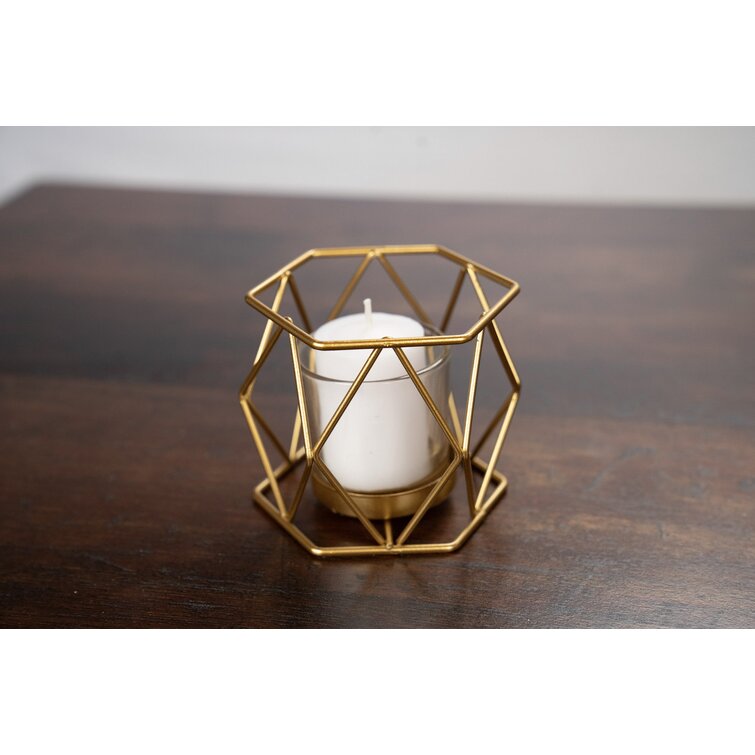 Mercer41 Small Metal Tealight Holder | Wayfair