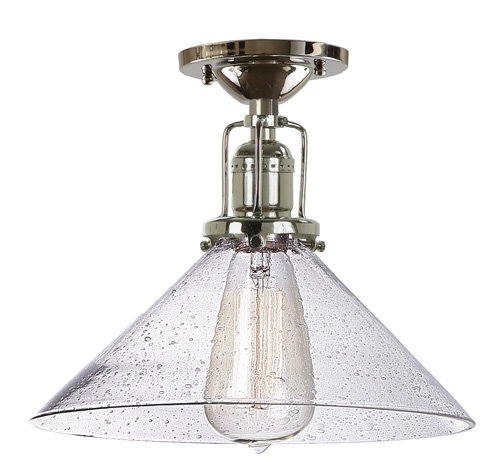 Breakwater Bay Shumway 1 Light 10 Simple Cone Semi Flush Mount Reviews Wayfair