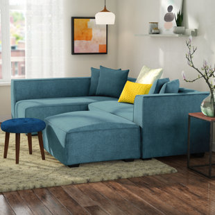 Abram Modular Sectional With Ottoman by Langley Street Savings