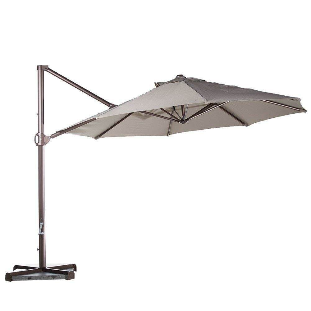 Arlmont Co 10ft Cantilever Supporting Bar Umbrella Replacement Canopy Wayfair Ca