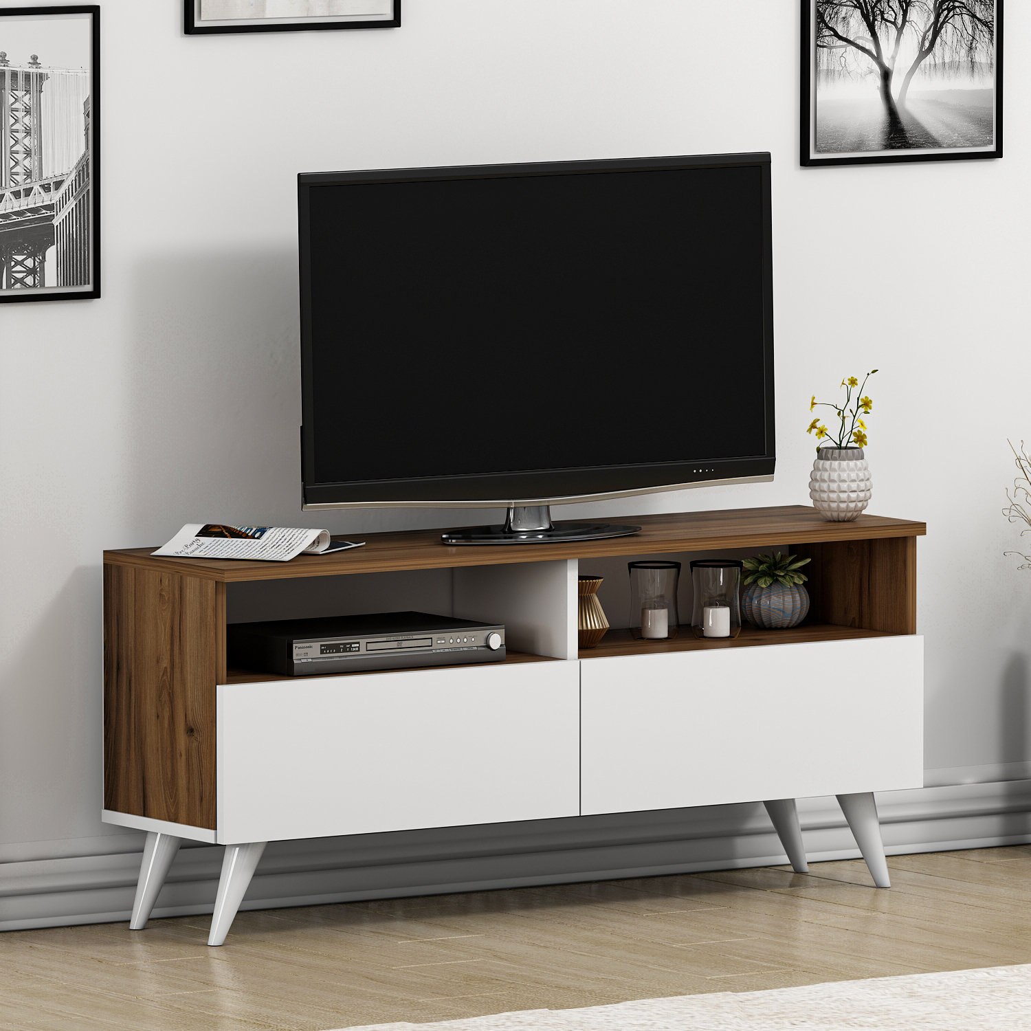 Corrigan Studio® Caidon TV Stand for TVs up to 42" Wayfair