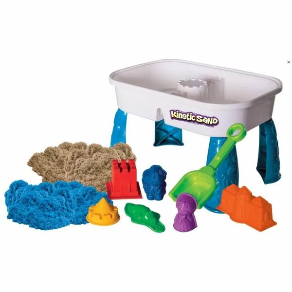 kinetic sand in water