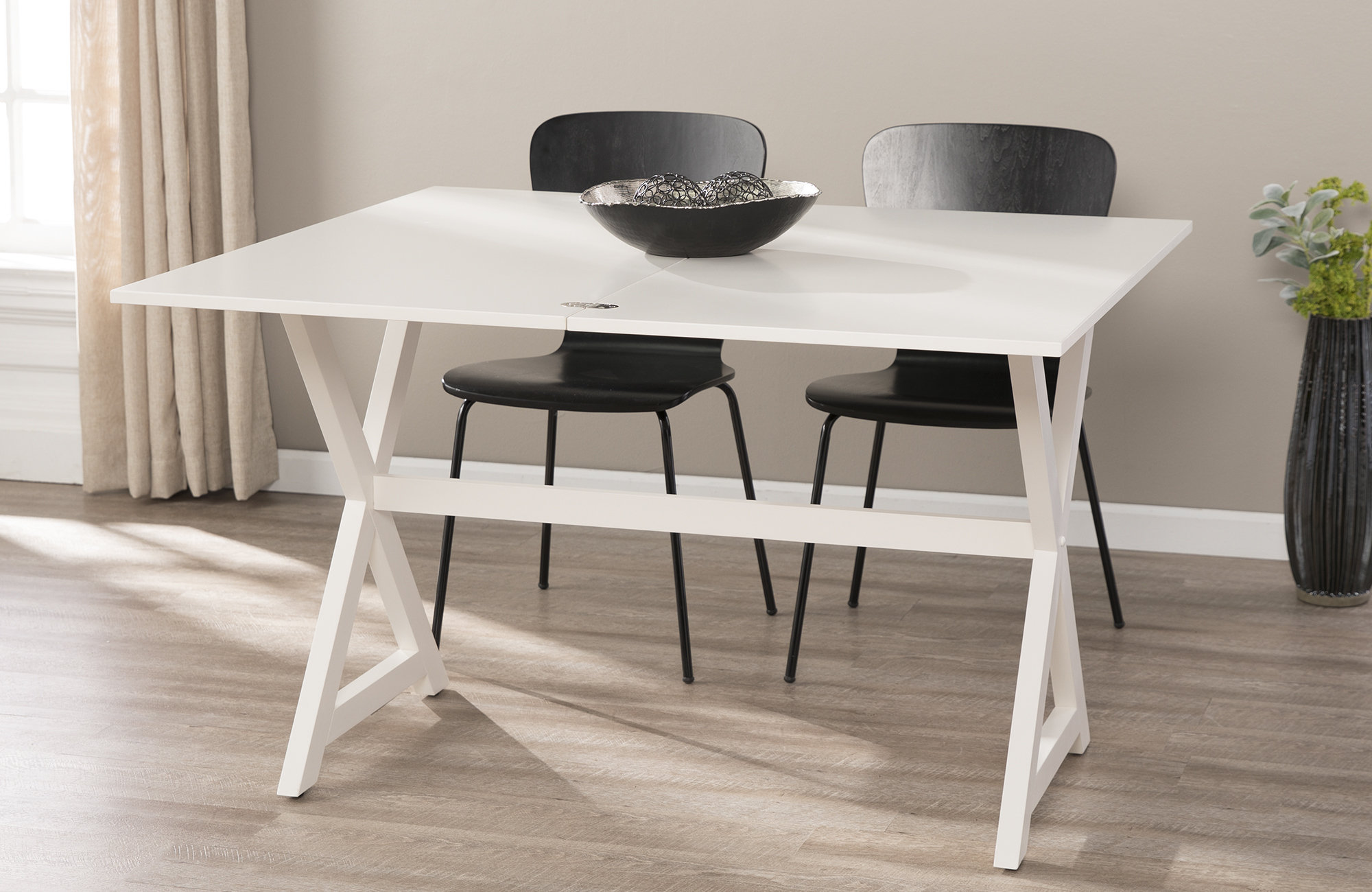 Ebern Designs Phillipston Convertible Console Wayfair