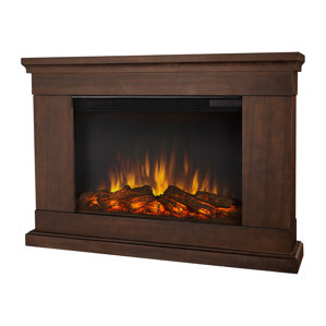 Slim Wall Mount Electric Fireplace by Real Flame