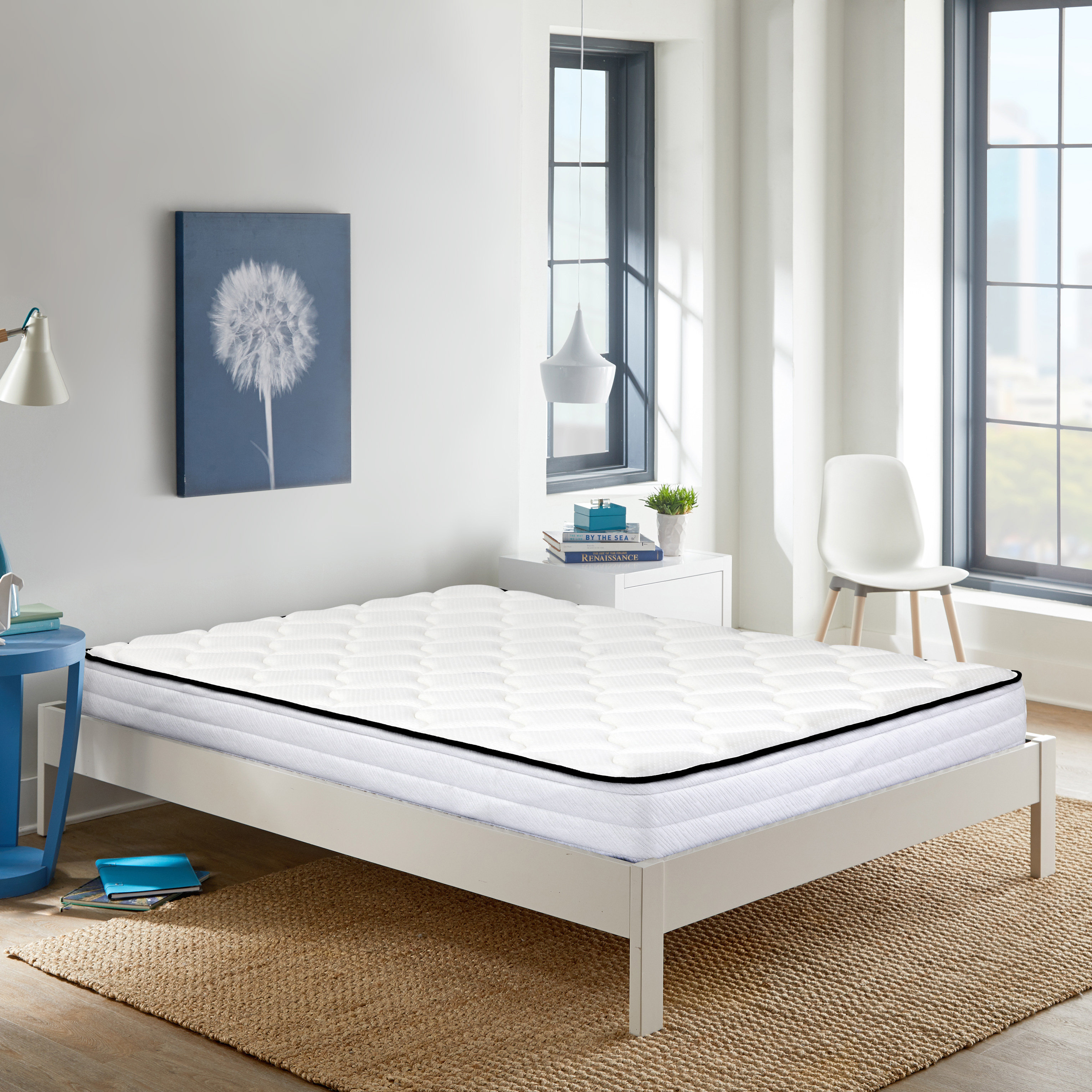 wayfair plush hybrid mattress