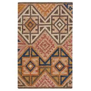 Oribe Hand-Tufted Wool Brown/Beige Area Rug