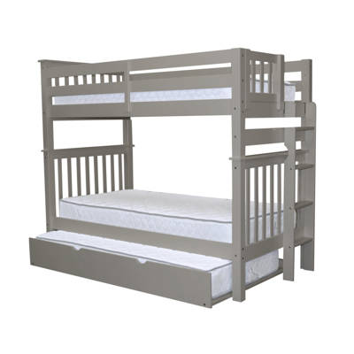 Harriet Bee Treva Tall Twin Over Bunk Bed With Trundle Treva Tall Twin Over Bunk Bed With Trundle