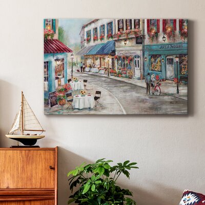 Winston Porter Quaint Cafe - Wrapped Canvas Print | Wayfair