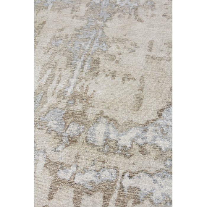 Exquisite Rugs Murano Hand-Loomed Area Rug in Ivory/Silver/Gold | Perigold