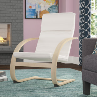 rocking chair with attached bassinet